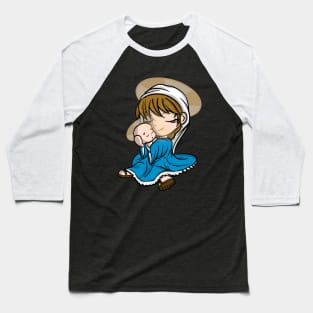 Mother Mary Baseball T-Shirt